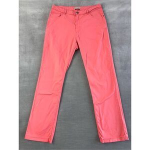 THE FIELD Pants Mens 32x31 Coral Straight Leg Comfort‎ Stretch Preppy Chinos